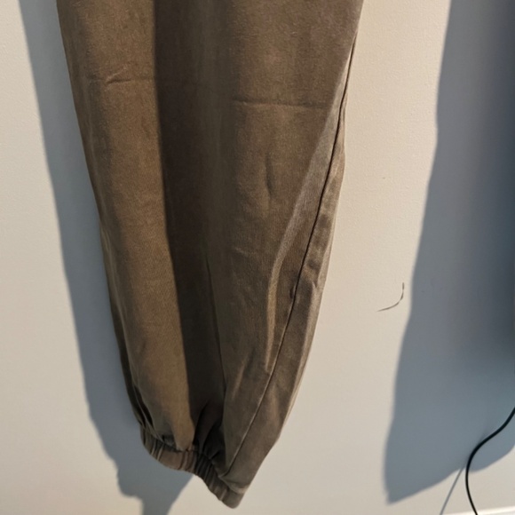 Free People Movement Hot Shot V Neck Jumpsuit in Oregano - Picture 8 of 13